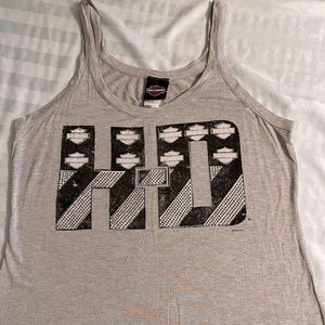 Harley Davidson bling tank top